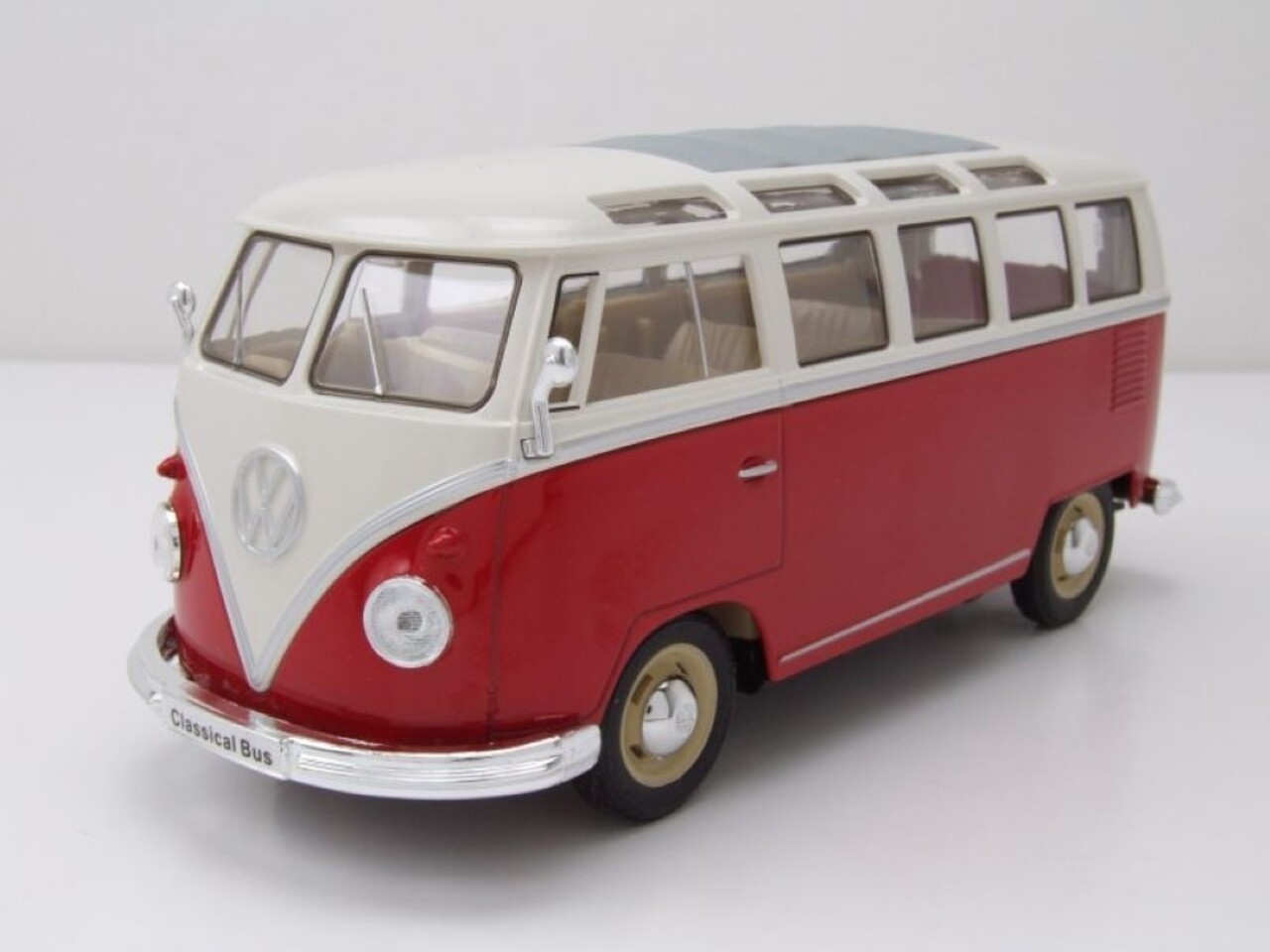 Volkswagen Volkswagen T1 Samba 1963 - 1:24 - Welly