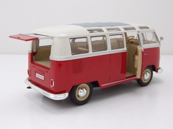 Volkswagen Volkswagen T1 Samba 1963 - 1:24 - Welly