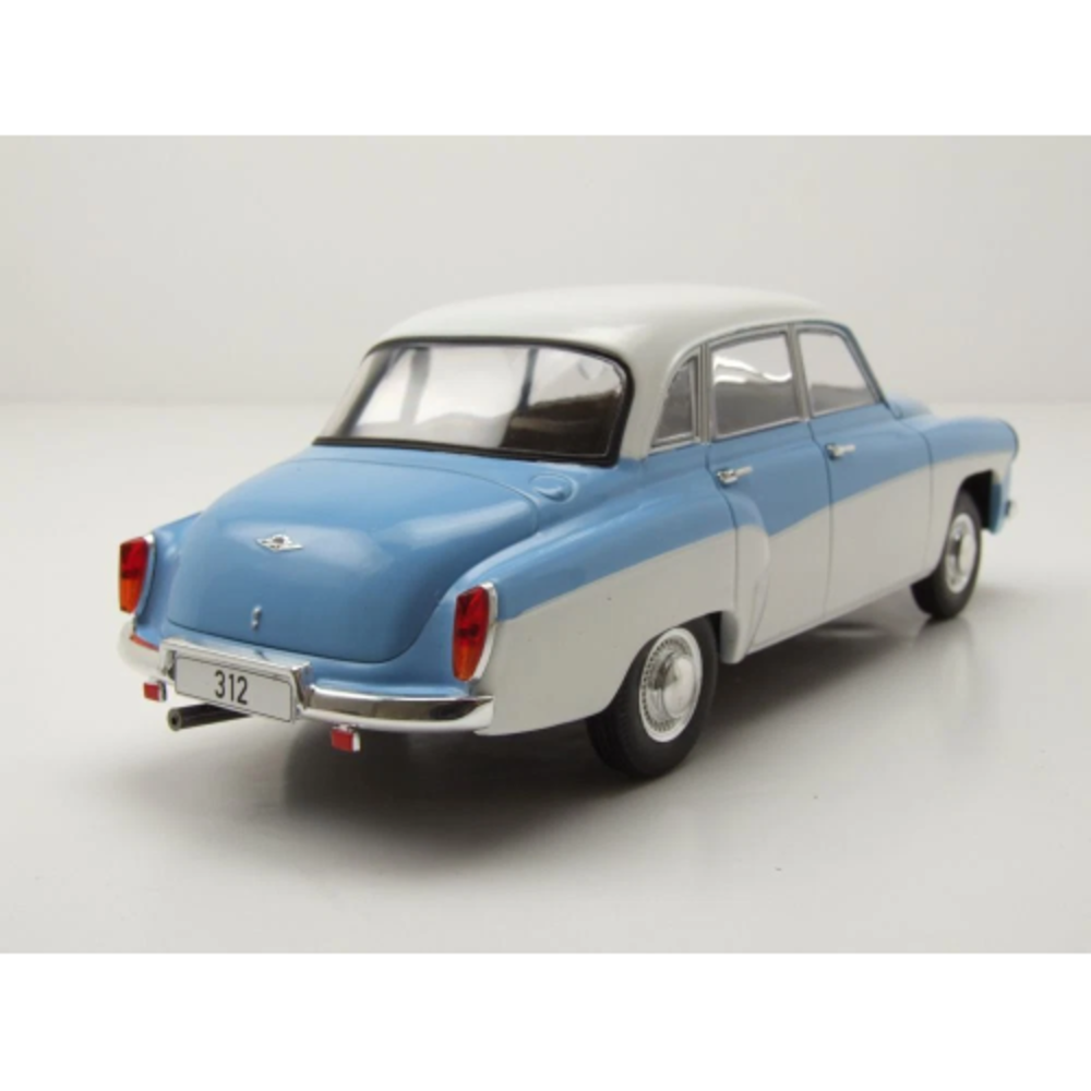 Wartburg Wartburg 312 1965 - 1:24 - Whitebox Wartburg Wartburg 312 1965 - 1:24 - Whitebox