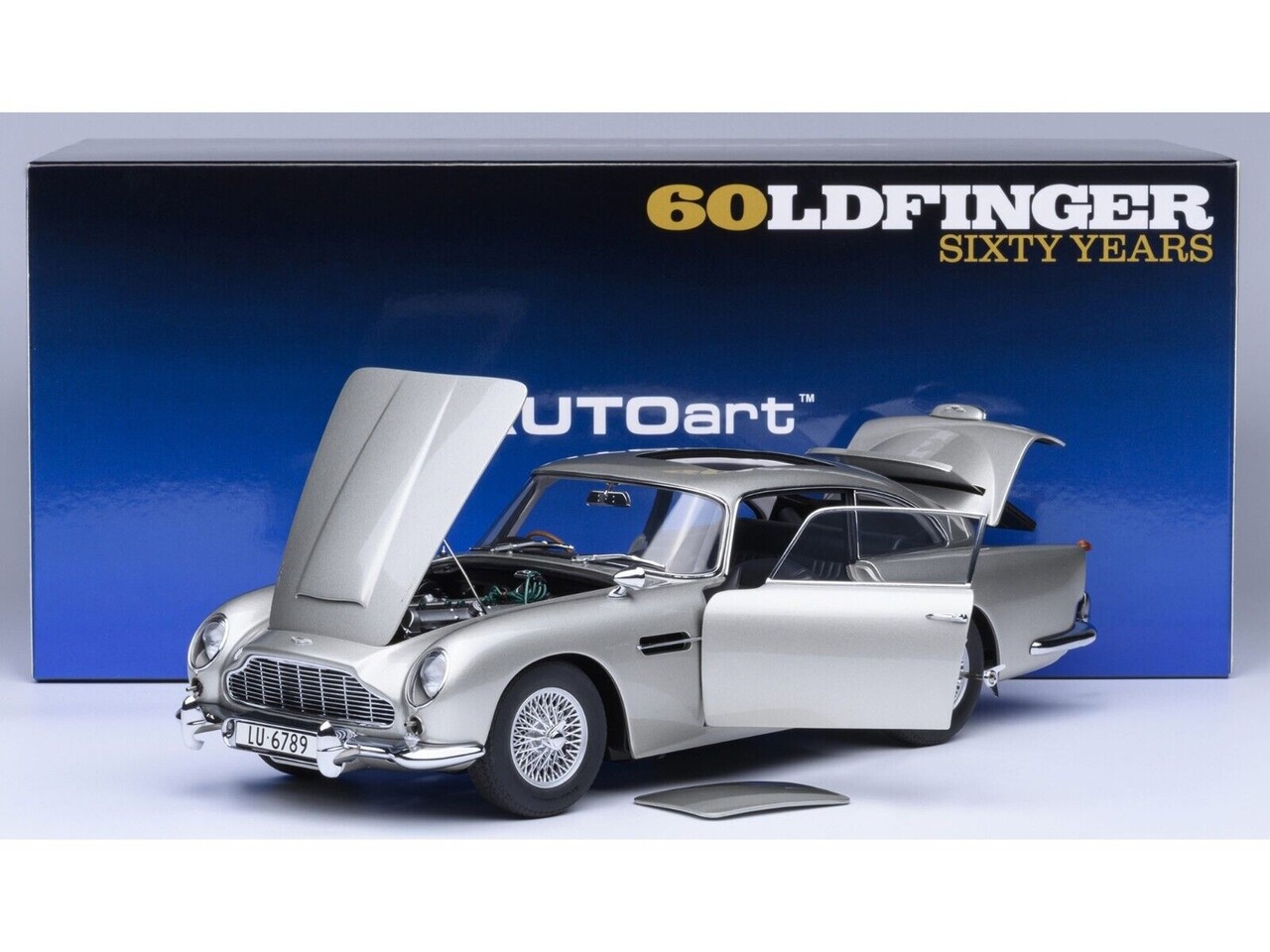 Aston Martin Aston Martin DB5 Goldfinger (+ Weapons) - 1:18 - AUTOart