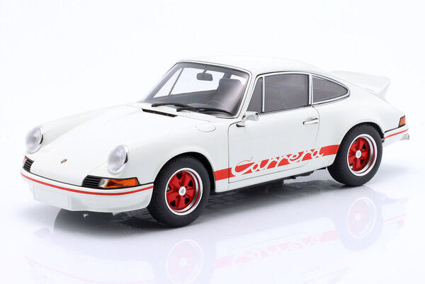 Porsche Porsche 911 Carrera 2.7 RS Grand Prix White + Red Stripes - 1:18 - AUTOart Porsche Porsche 911 Carrera 2.7 RS Grand Prix White + Red Stripes - 1:18 - AUTOart