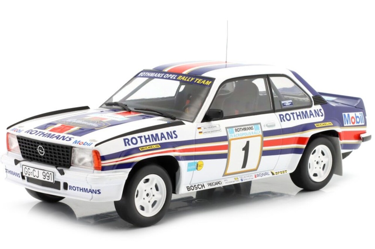 Opel Opel Ascona 400 #1 Rally Acropolis 1982 - 1:18 - IXO Models Opel Opel Ascona 400 #1 Rally Acropolis 1982 - 1:18 - IXO Models