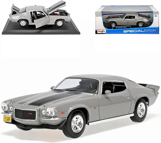 Chevrolet Chevrolet Camaro 1971 - 1:18 - Maisto Chevrolet Chevrolet Camaro 1971 - 1:18 - Maisto