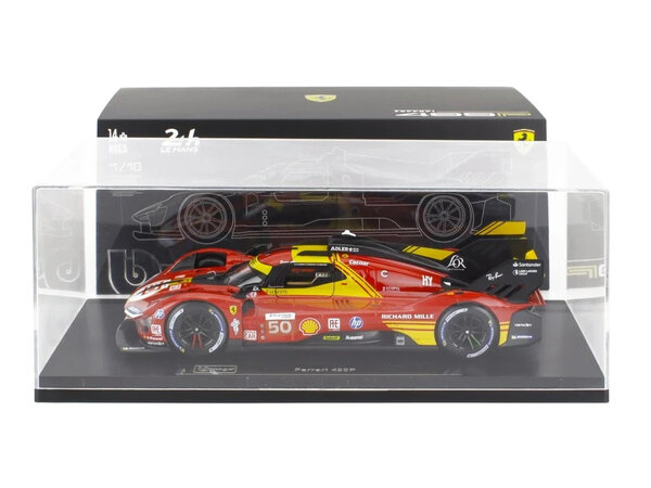 Ferrari Ferrari 499P #50 24h Le Mans + Showcase - 1:18 - Bburago