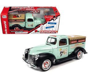 Ford Ford Pickup 'Monopoly Property Management' 1940 - 1:18 - Auto World Ford Ford Pickup 'Monopoly Property Management' 1940 - 1:18 - Auto World