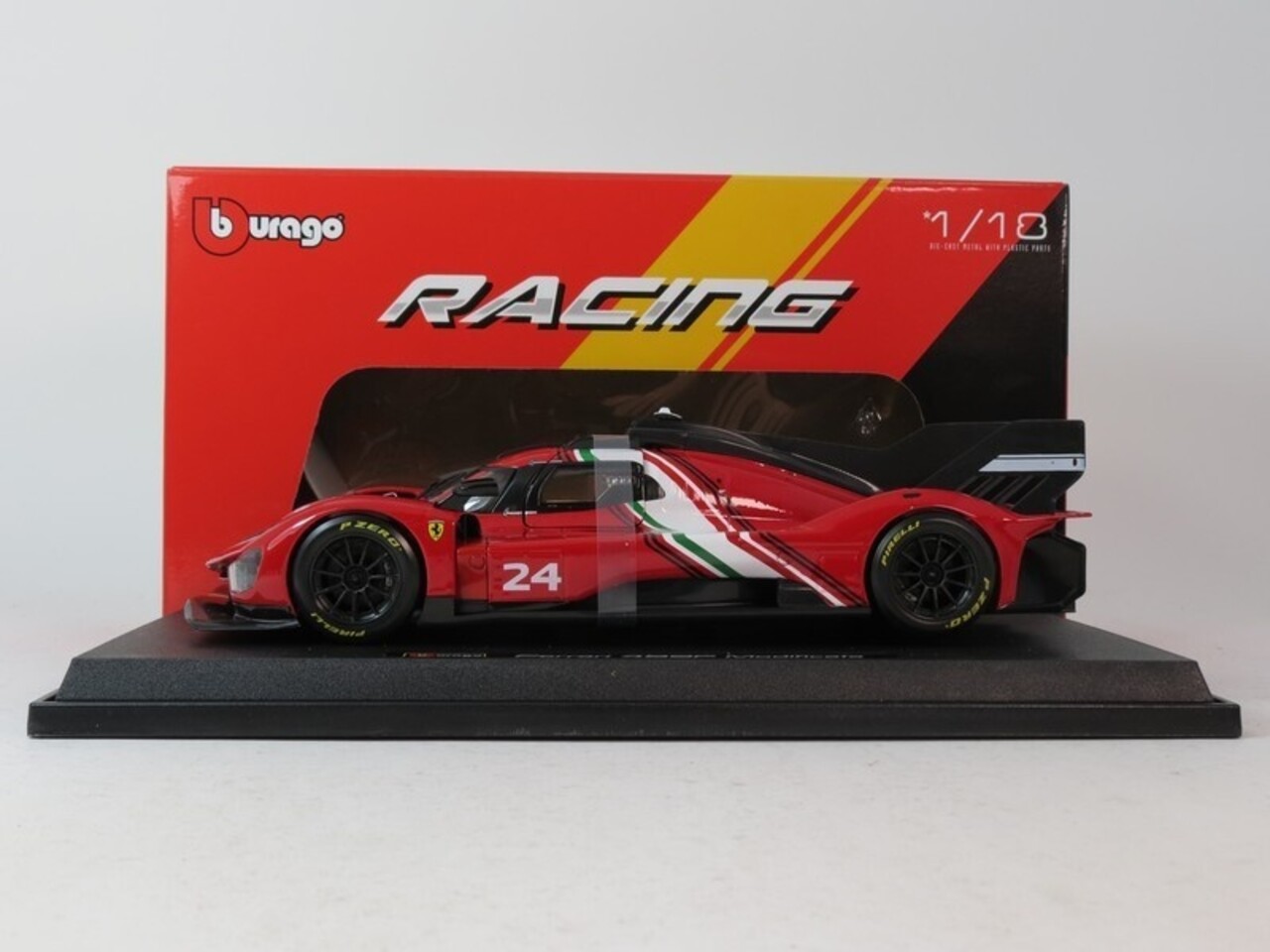 Ferrari Ferrari 499P #24 3.0L Turbo V6 Modificata 2024 - 1:18 - Bburago