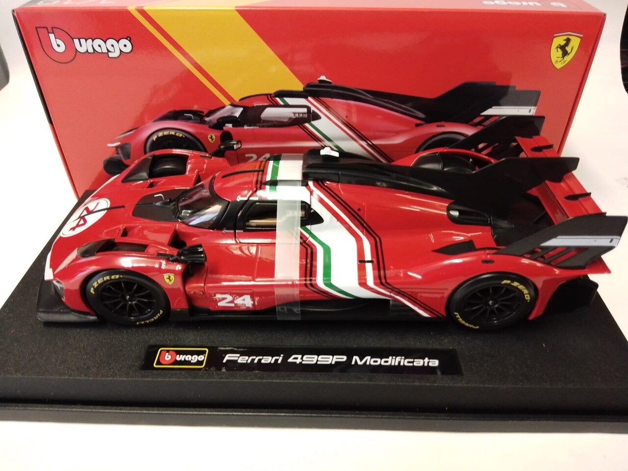 Ferrari Ferrari 499P #24 3.0L Turbo V6 Modificata 2024 - 1:18 - Bburago