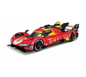 Ferrari Ferrari 499P #50 3.0L Turbo V6 Team AF Corse Winner 24H Le Mans 2024 - 1:18 - Bburago Ferrari Ferrari 499P #50 3.0L Turbo V6 Team AF Corse Winner 24H Le Mans 2024 - 1:18 - Bburago