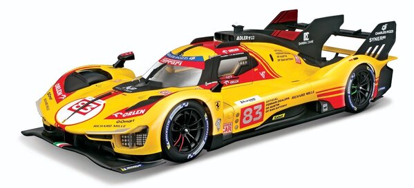 Ferrari Ferrari 499P #83 24h Le Mans 2024 - 1:18 - Bburago Ferrari Ferrari 499P #83 24h Le Mans 2024 - 1:18 - Bburago