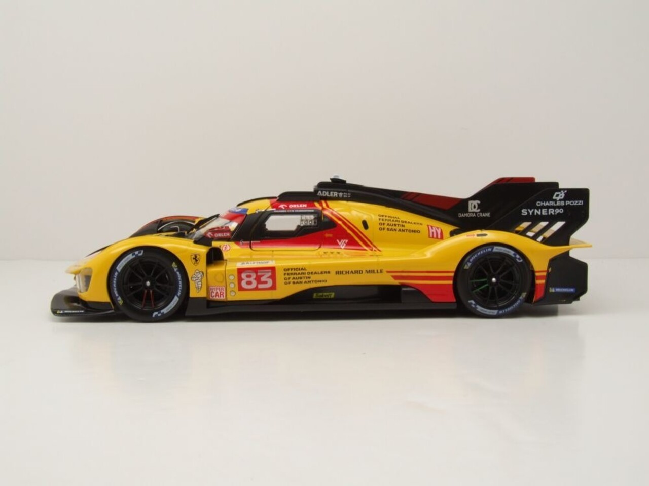 Ferrari Ferrari 499P #83 3.0L Turbo V6 Team AF Corse 24H Le Mans 2024 - 1:18 - Bburago