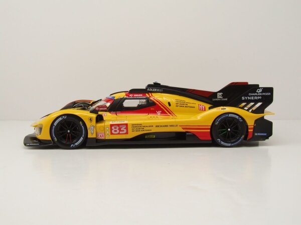 Ferrari Ferrari 499P #83 3.0L Turbo V6 Team AF Corse 24H Le Mans 2024 - 1:18 - Bburago
