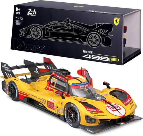 Ferrari Ferrari 499P #83 24h Le Mans + Showcase - 1:18 - Bburago