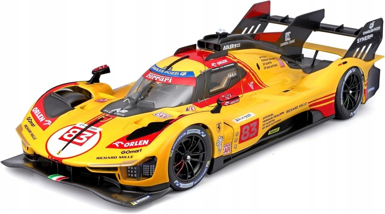 Ferrari Ferrari 499P #83 24h Le Mans + Showcase - 1:18 - Bburago