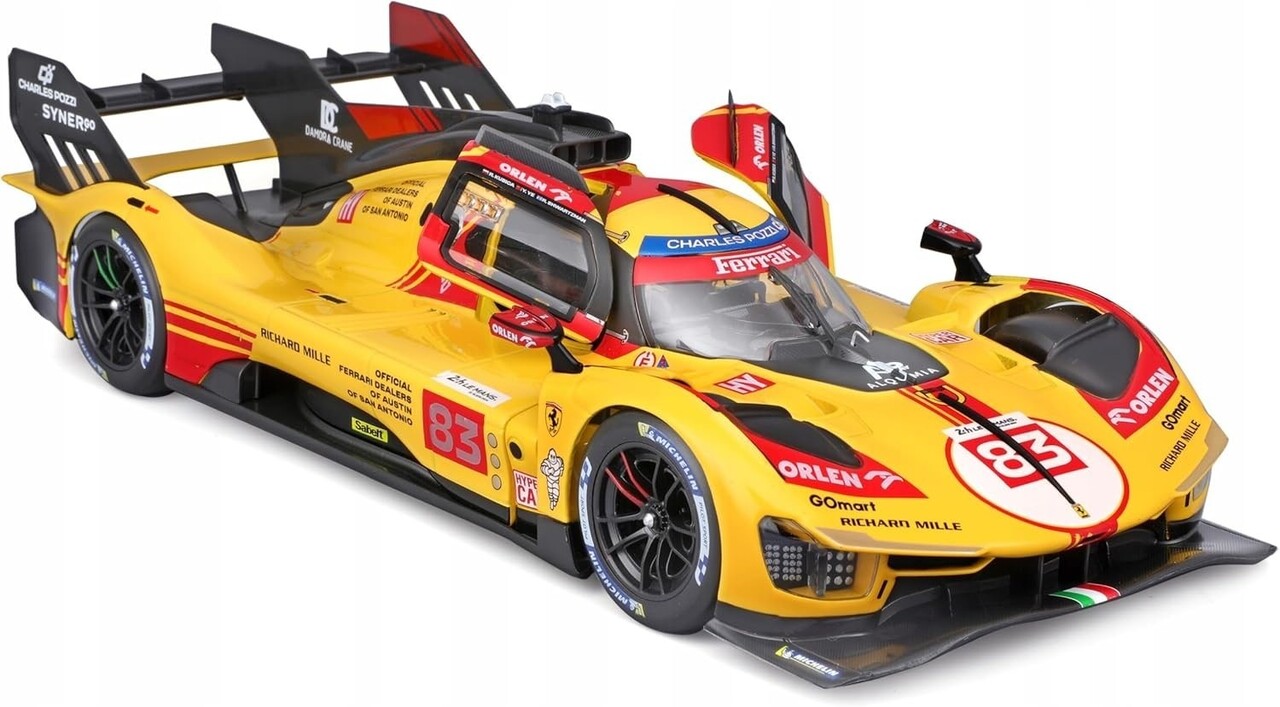 Ferrari Ferrari 499P #83 24h Le Mans + Showcase - 1:18 - Bburago
