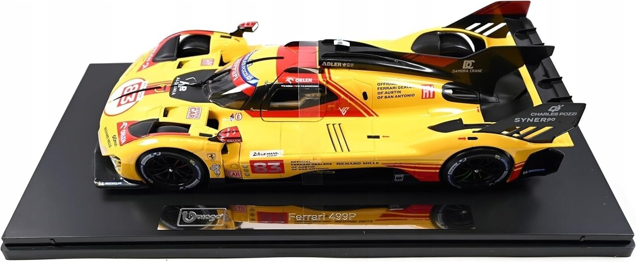 Ferrari Ferrari 499P #83 24h Le Mans + Showcase - 1:18 - Bburago