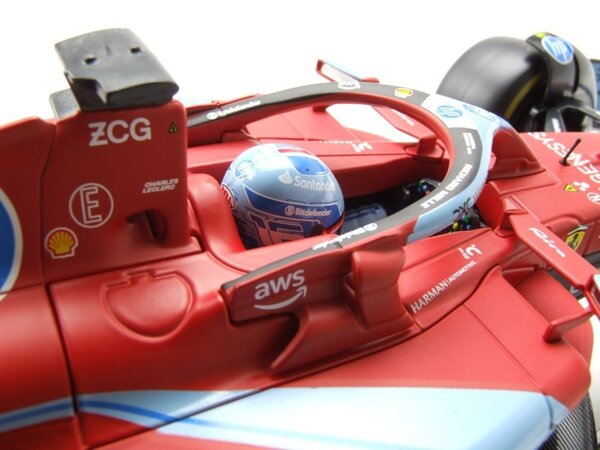 Formule 1 Ferrari F1 SF-24 #16 Team Scuderia Ferrari 3rd GP Miami 2024 (C.Leclerc) - 1:18 - Bburago