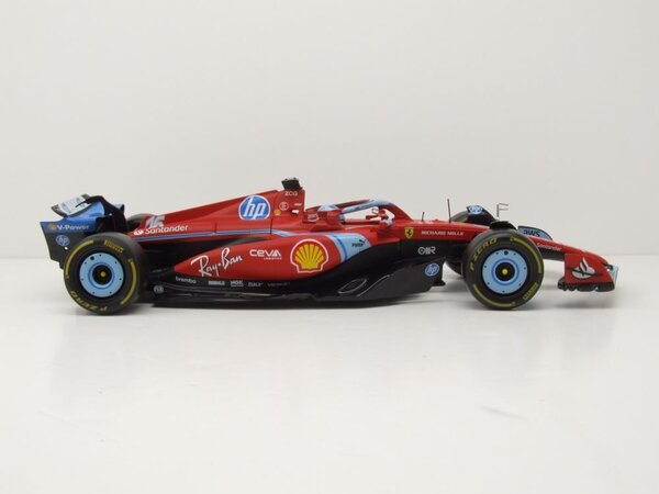 Formule 1 Ferrari F1 SF-24 #16 Team Scuderia Ferrari 3rd GP Miami 2024 (C.Leclerc) - 1:18 - Bburago