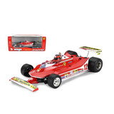 Formule 1 Ferrari F1 312T4 #12 Winner GP South Africa + Pilot Figure (G.Villeneuve) - 1:18 - Bburago Formule 1 Ferrari F1 312T4 #12 Winner GP South Africa + Pilot Figure (G.Villeneuve) - 1:18 - Bburago