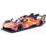 Ferrari Ferrari 499P 3.0L Turbo V6 #51 Team Ferrari AF Corsa Winner 24H Le Mans 2023- 1:18 - Bburago Ferrari Ferrari 499P 3.0L Turbo V6 #51 Team Ferrari AF Corsa Winner 24H Le Mans 2023- 1:18 - Bburago