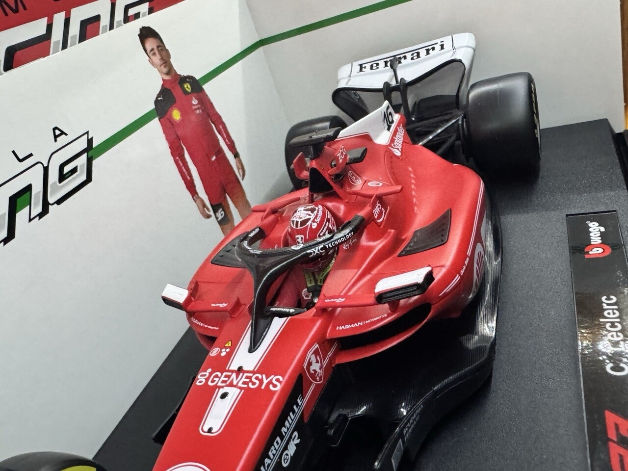 Formule 1 Ferrari SF-23 Team Scuderia Ferrari #16 2nd GP Las Vegas USA 2023 (C.Leclerc) - 1:18 - Bburago Formule 1 Ferrari SF-23 Team Scuderia Ferrari #16 2nd GP Las Vegas USA 2023 (C.Leclerc) - 1:18 - Bburago