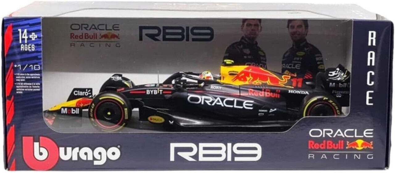 Formule 1 Oracle Red Bull Racing RB19 #11 Season 2023 (S.Perez) - 1:18 - Bburago Formule 1 Oracle Red Bull Racing RB19 #11 Season 2023 (S.Perez) - 1:18 - Bburago