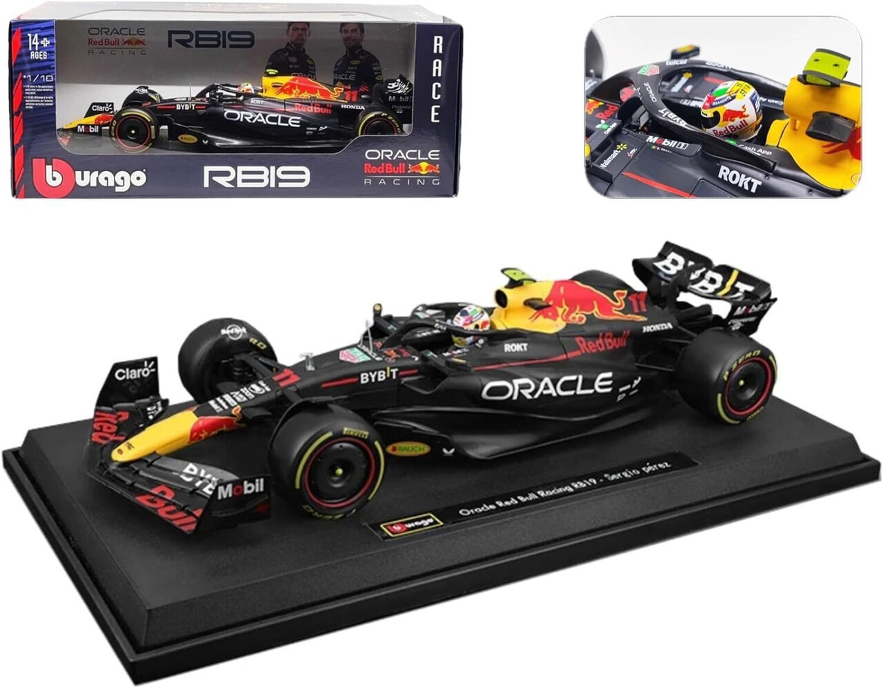 Formule 1 Oracle Red Bull Racing RB19 #11 Season 2023 (S.Perez) - 1:18 - Bburago Formule 1 Oracle Red Bull Racing RB19 #11 Season 2023 (S.Perez) - 1:18 - Bburago