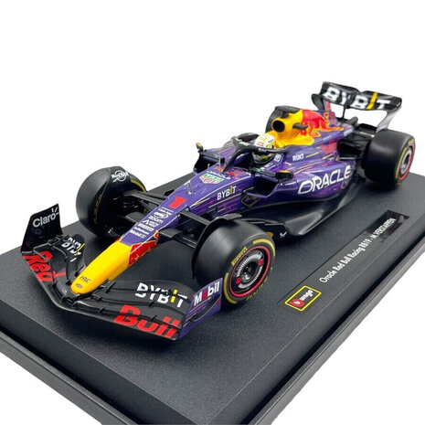 Formule 1 Oracle Red Bull Racing RB19 #1 World Champion Winner GP Vegas 2023 (M.Verstappen)  - 1:18 - Bburago