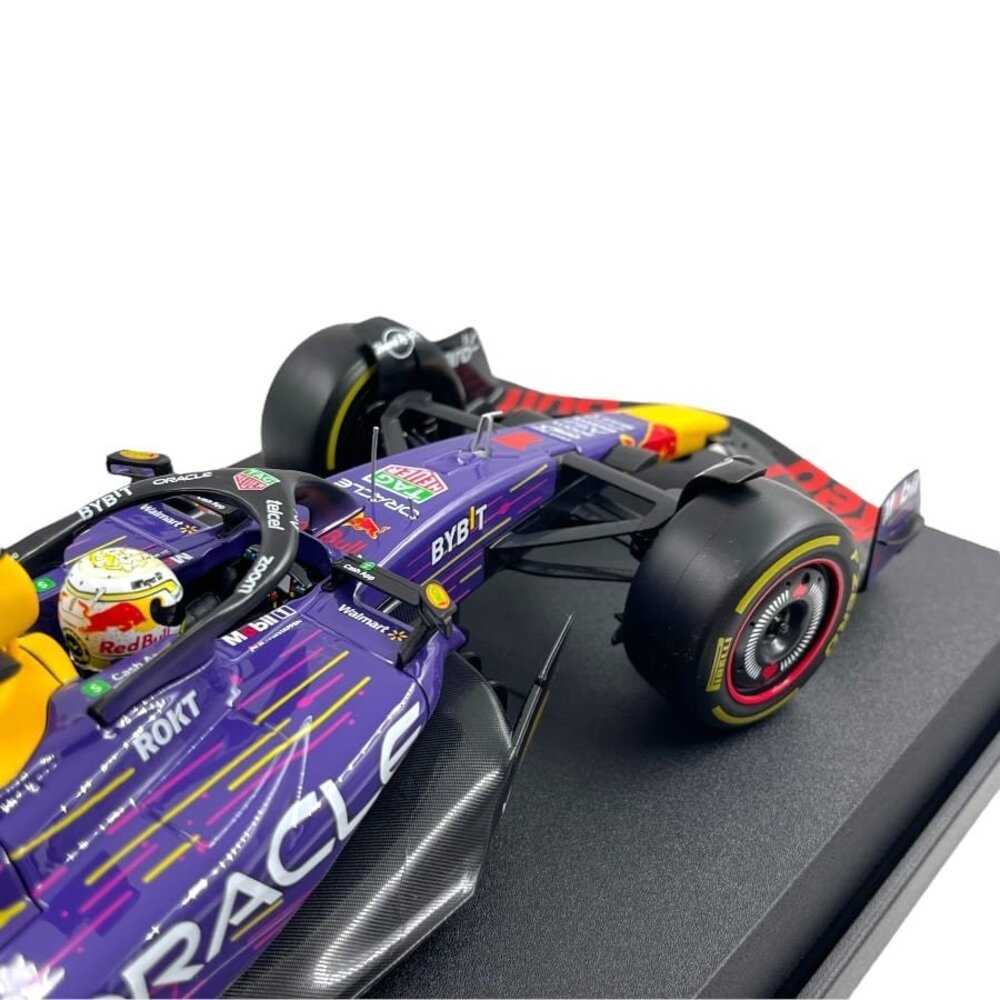 Formule 1 Oracle Red Bull Racing RB19 #1 World Champion Winner GP Vegas 2023 (M.Verstappen)  - 1:18 - Bburago