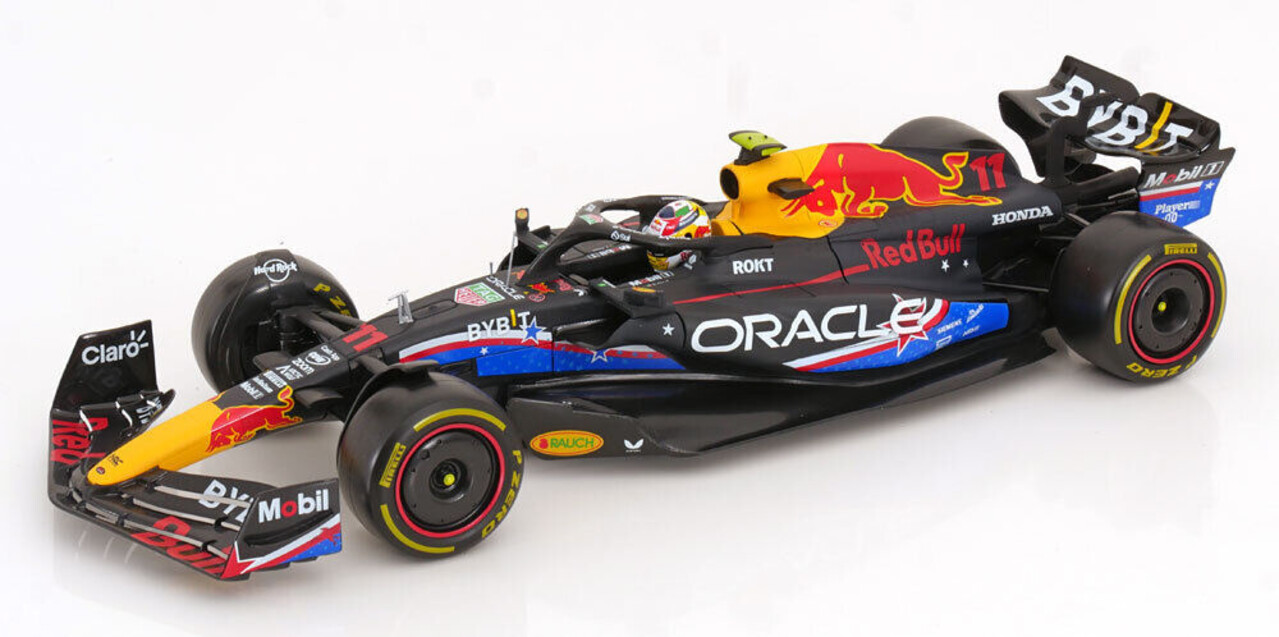 Formule 1 Oracle Red Bull Racing RB19 #11 4th GP Austin USA 2023 (S.Perez) - 1:18 - Bburago Formule 1 Oracle Red Bull Racing RB19 #11 4th GP Austin USA 2023 (S.Perez) - 1:18 - Bburago