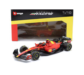 Formule 1 Ferrari SF-23 Team Scuderia Ferrari #55 Pole Position 3rd GP Italy 2023 (C.Sainz) - 1:18 - Bburago Formule 1 Ferrari SF-23 Team Scuderia Ferrari #55 Pole Position 3rd GP Italy 2023 (C.Sainz) - 1:18 - Bburago