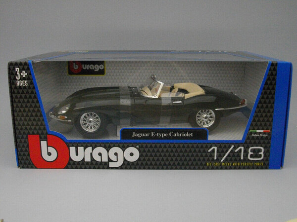 Jaguar Jaguar E-Type Cabrio 1961 - 1:18 - Bburago