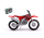 Honda CRF 450R - 1:18 - Bburago