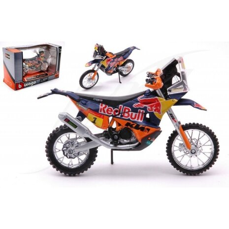 KTM KTM 450 Rally #1 Rally Dakar 2019 (Toby Price) - 1:18 - Bburago KTM KTM 450 Rally #1 Rally Dakar 2019 (Toby Price) - 1:18 - Bburago
