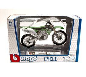 Kawasaki Kawasaki KX 450F 2010  - 1:18 - Bburago Kawasaki Kawasaki KX 450F 2010  - 1:18 - Bburago