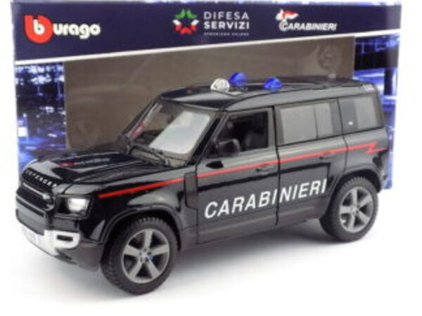 Land Rover Land Rover New Defender 110 Carabinieri 2022 - 1:24 - Bburago Land Rover Land Rover New Defender 110 Carabinieri 2022 - 1:24 - Bburago