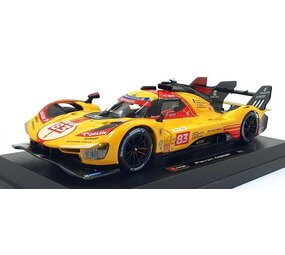 Ferrari Ferrari 499P 3.0L Turbo V6 Team Ferrari AF Corse #83 24H Le Mans 2024 - 1:24 - Bburago Ferrari Ferrari 499P 3.0L Turbo V6 Team Ferrari AF Corse #83 24H Le Mans 2024 - 1:24 - Bburago