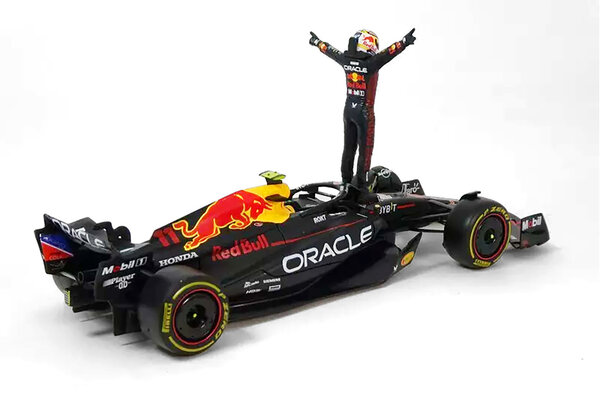 Formule 1 Red Bull RB19 Team Oracle Red Bull Racing #11 World Champion Season 2023 Sergio Perez + Figure + Figure- 1:24 - Bburago   - Copy Formule 1 Red Bull RB19 Team Oracle Red Bull Racing #11 World Champion Season 2023 Sergio Perez + Figure + Figure- 1:24 - Bburago   - Copy