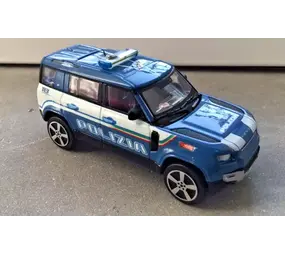 Land Rover Land Rover New Defender 110 Polizia 2020 - 1:24 - Bburago Land Rover Land Rover New Defender 110 Polizia 2020 - 1:24 - Bburago