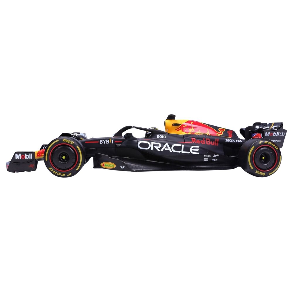 Formule 1 Red Bull RB19 Team Oracle Red Bull Racing #1 World Champion Winner GP Miami 2023 Max Verstappen + Figure + Showcase- 1:24 - Bburago Formule 1 Red Bull RB19 Team Oracle Red Bull Racing #1 World Champion Winner GP Miami 2023 Max Verstappen + Figure + Showcase- 1:24 - Bburago