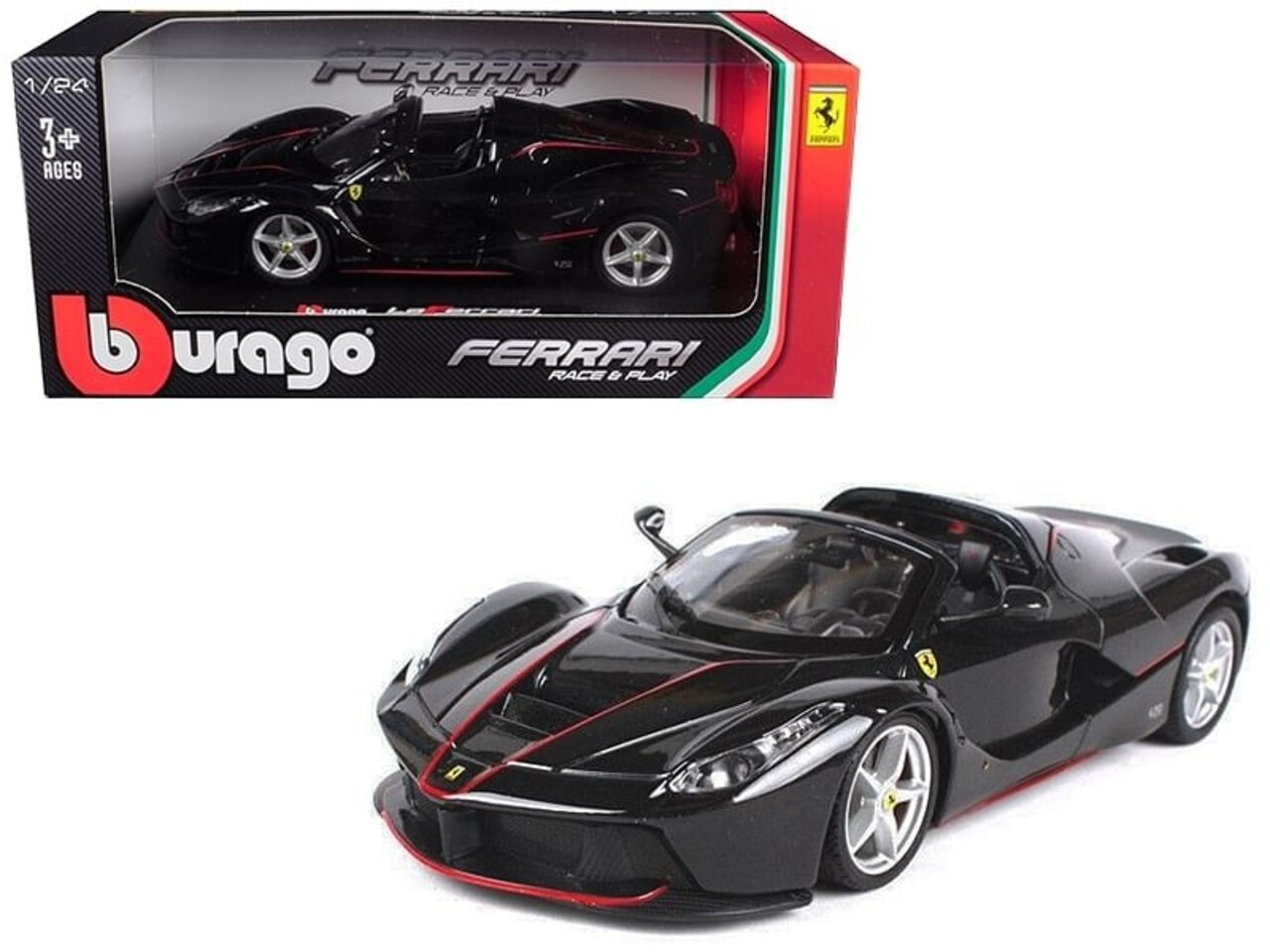 Ferrari Ferrari Laferrari Aperta Spider 2016 - 1:24 - Bburago Ferrari Ferrari Laferrari Aperta Spider 2016 - 1:24 - Bburago