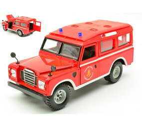 Land Rover Land Rover Series II  Fire Department - 1:24 - Bburago Land Rover Land Rover Series II  Fire Department - 1:24 - Bburago