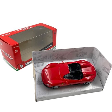 Ferrari Ferrari Monza SP2 Convertible 2018 - 1:43 - Bburago