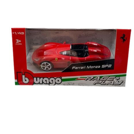 Ferrari Ferrari Monza SP2 Convertible 2018 - 1:43 - Bburago