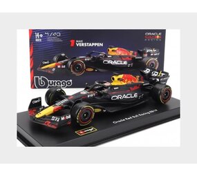 Formule 1 Red Bull F1 RB19 #1 Team Oracle Red Bull Racing World Champion Season 2023 (M.Verstappen) + Pilot + Showcase - 1:43 - Bburago Formule 1 Red Bull F1 RB19 #1 Team Oracle Red Bull Racing World Champion Season 2023 (M.Verstappen) + Pilot + Showcase - 1:43 - Bburago