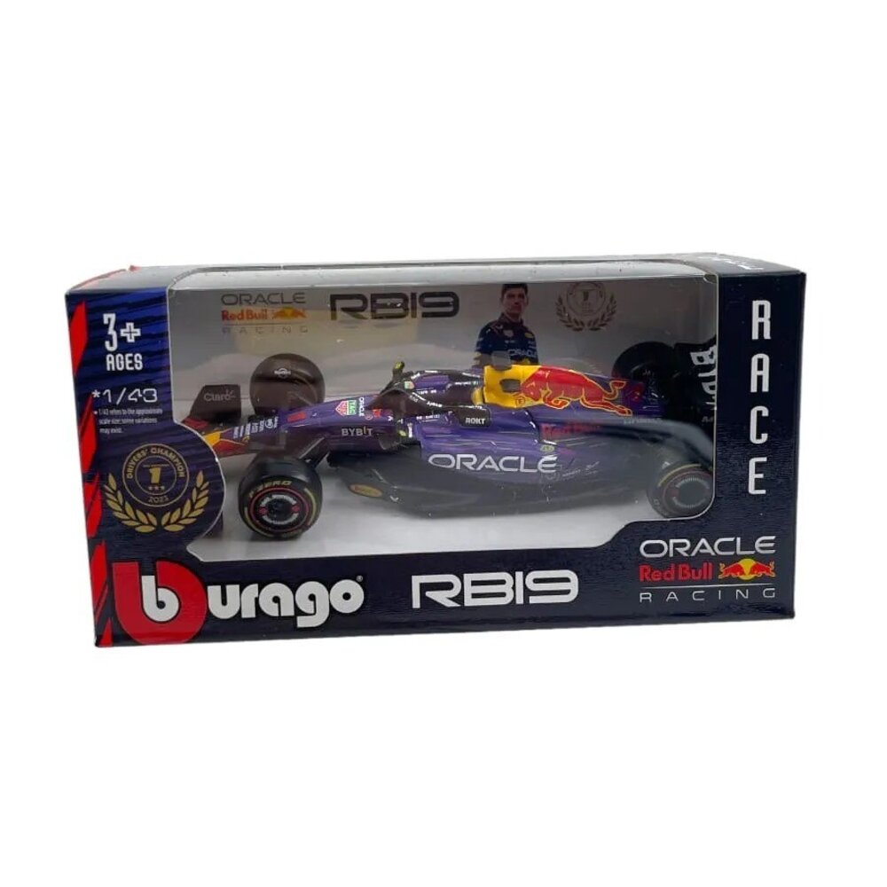 Formule 1 Red Bull F1 RB19 #1 Team Oracle Red Bull Racing World Champion Winner GP Las Vegas 2023 (M.Verstappen)  - 1:43 - Bburago Formule 1 Red Bull F1 RB19 #1 Team Oracle Red Bull Racing World Champion Winner GP Las Vegas 2023 (M.Verstappen)  - 1:43 - Bburago