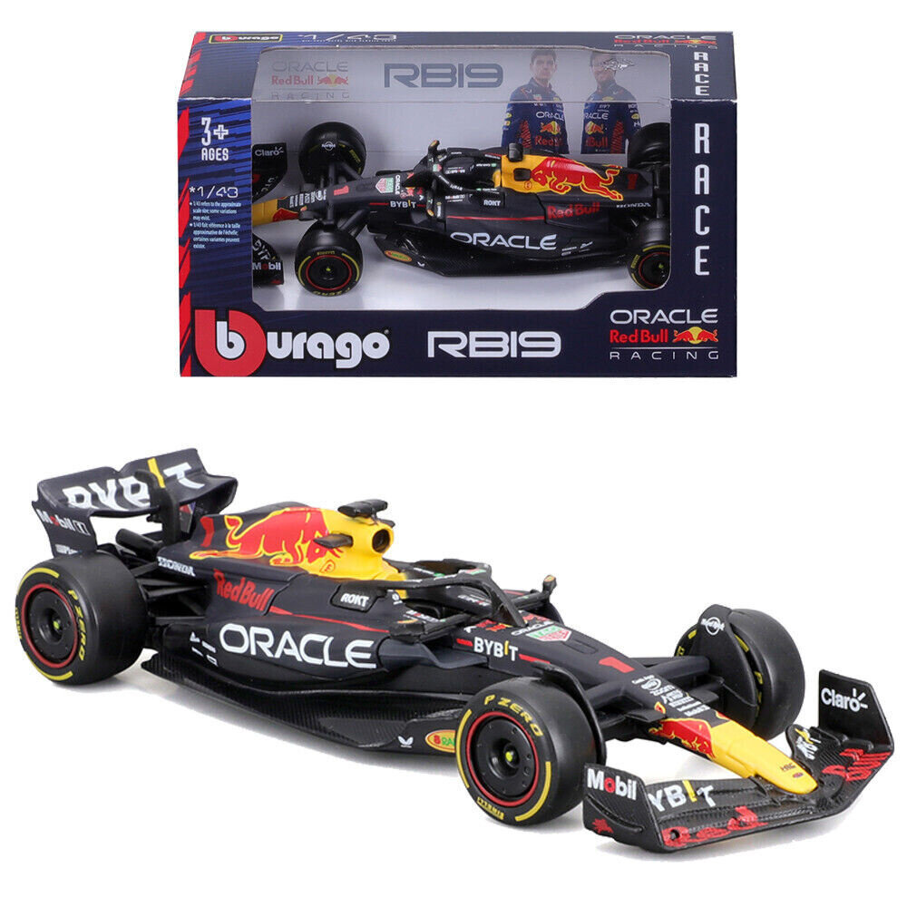 Formule 1 Red Bull F1 RB19 #1 Team Oracle Red Bull Racing World Champion Winner GP Austin 2023 (M.Verstappen)  - 1:43 - Bburago Formule 1 Red Bull F1 RB19 #1 Team Oracle Red Bull Racing World Champion Winner GP Austin 2023 (M.Verstappen)  - 1:43 - Bburago