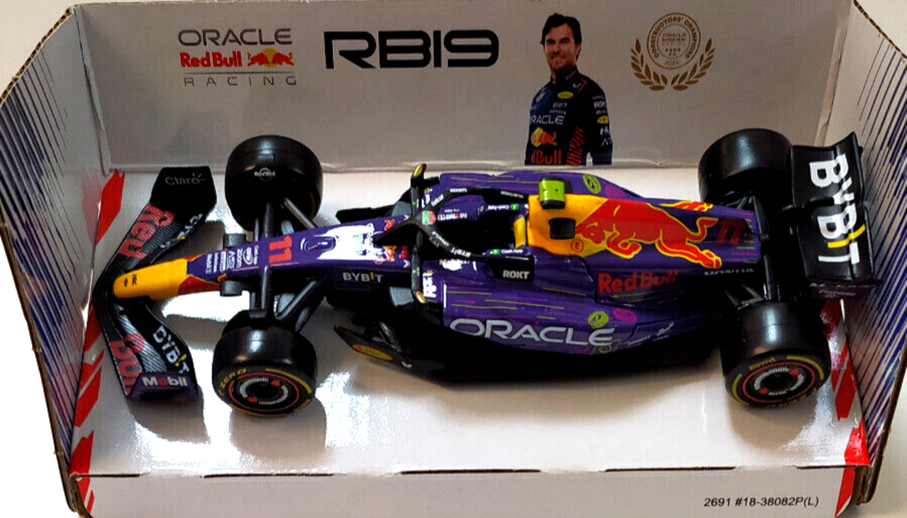 Formule 1 Red Bull F1 RB19 #11 Red Bull Racing 3rd GP Las Vegas 2023 (S.Perez) - 1:43 - Bburago Formule 1 Red Bull F1 RB19 #11 Red Bull Racing 3rd GP Las Vegas 2023 (S.Perez) - 1:43 - Bburago