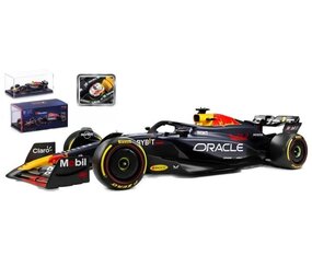 Formule 1 Red Bull F1 RB20  #11 Team Oracle Red Bull Racing Season 2024 (S.Perez) + Pilot + Showcase  - 1:43 - Bburago Formule 1 Red Bull F1 RB20  #11 Team Oracle Red Bull Racing Season 2024 (S.Perez) + Pilot + Showcase  - 1:43 - Bburago