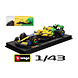 Formule 1 McLaren F1 MCL38 Team McLaren #4 4th GP Monaco 2024 (L.Norris) + Pilot + Showcase - 1:43 - Bburago Formule 1 McLaren F1 MCL38 Team McLaren #4 4th GP Monaco 2024 (L.Norris) + Pilot + Showcase - 1:43 - Bburago