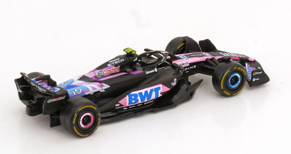 Formule 1 Alpine F1 A524 #10 Team BWT Alpine Season 2024  (P. Gasly)  - 1:43 - Bburago Formule 1 Alpine F1 A524 #10 Team BWT Alpine Season 2024  (P. Gasly)  - 1:43 - Bburago